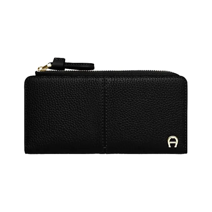 Aigner Wallets-AMBRA bill and card case black