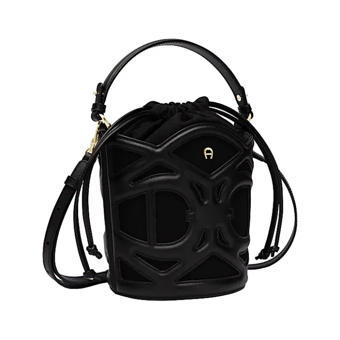 Aigner Bags-AZZURRA Hobo bag S black