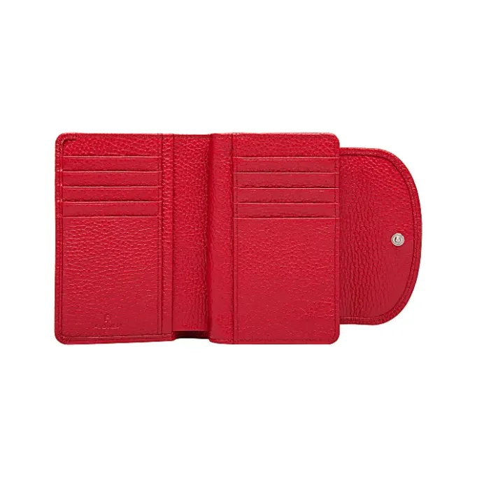 Aigner Wallets-Basic card case burnt red