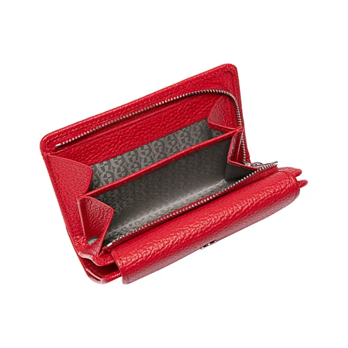 Aigner Wallets-Basic card case burnt red