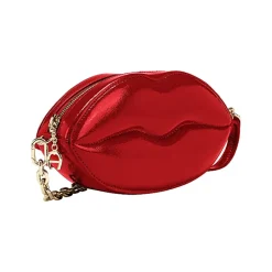 Aigner Leather Accessories-Bisou Pouch lipstick red