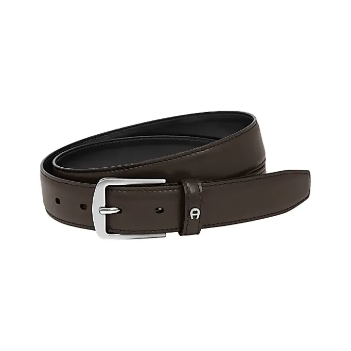 Aigner Belts-Business Belt 3 cm ebony