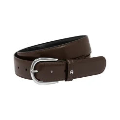 Aigner Belts-Business belt 3.5 cm ebony