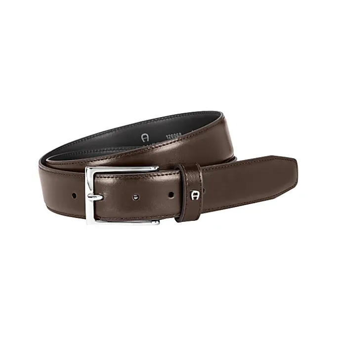 Aigner Belts-Business Belt 3,5 cm ebony