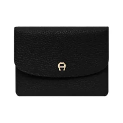 Aigner Wallets-Carré Soft card case black