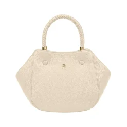 Aigner Bags-Carré Soft handbag S macadamia white