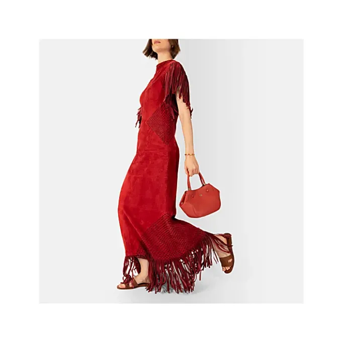 Aigner Bags-Carré Soft handbag S burnt red