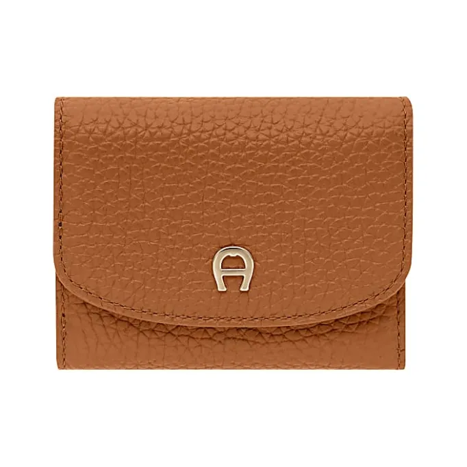 Aigner Wallets-Carré Soft wallet cognac brown