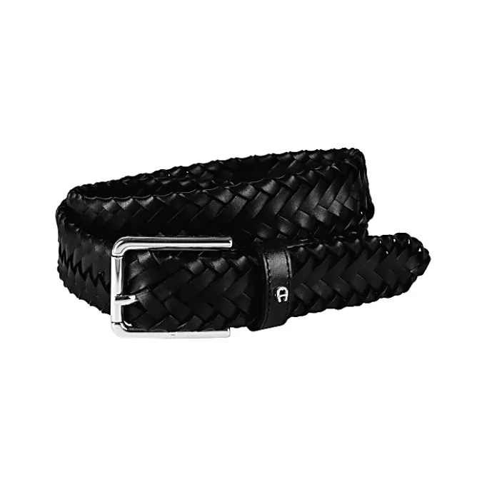 Aigner Belts-Casual belt 3.5 cm black