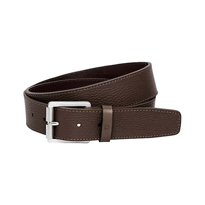 Aigner Belts-Casual Belt 4 cm ebony