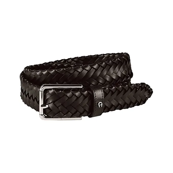 Aigner Belts-Casual belt 3.5 cm ebony