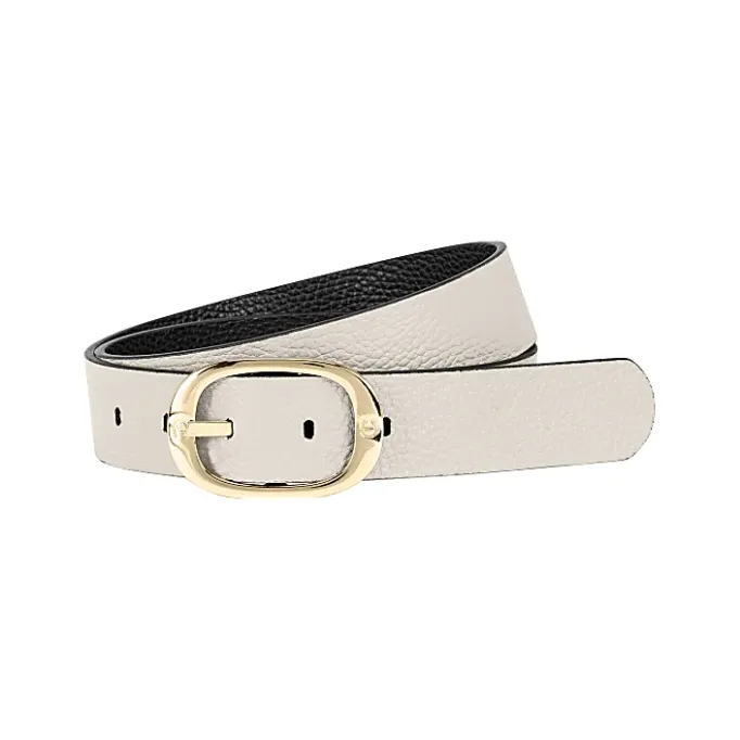 Aigner Belts-Casual Belt 3,5cm pearl white