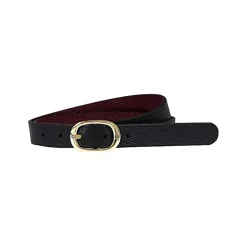Aigner Belts-Casual Reversible Belt 2.5 cm burgundy