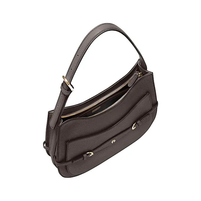 Aigner Bags-Cavallo hobo bag M acacia brown