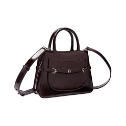 Aigner Bags-Cavallo Lacca handbag M port red