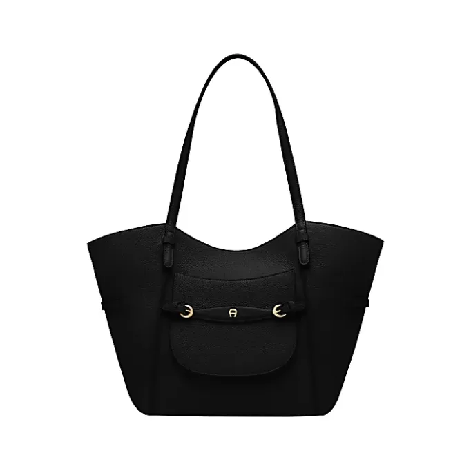Aigner Bags-CAVALLO Shopper L black