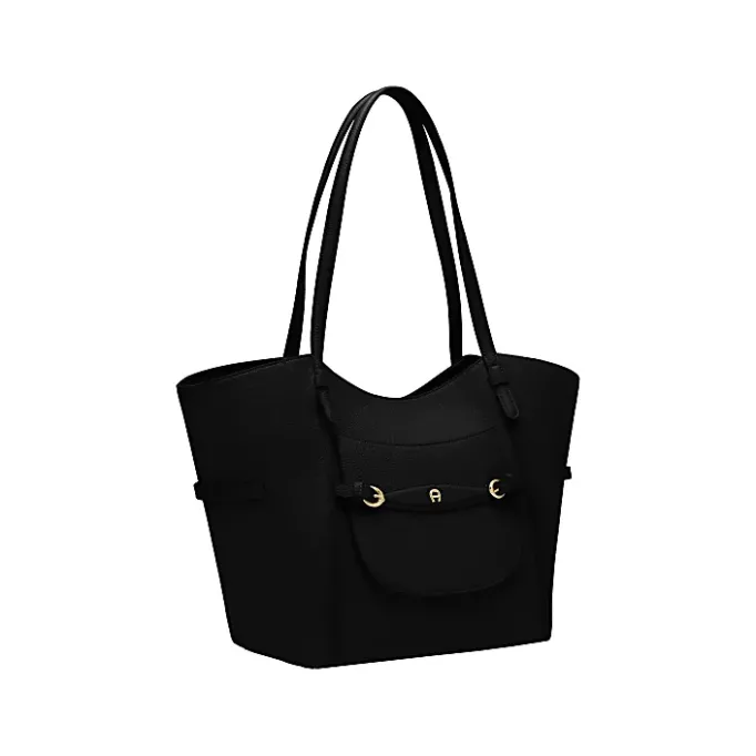 Aigner Bags-CAVALLO Shopper L black