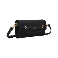 Aigner Leather Accessories-CAVALLO Wallet on chain black