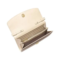 Aigner Leather Accessories-CAVALLO Wallet on chain macadamia white