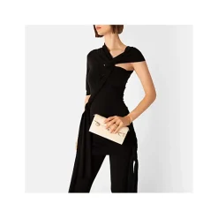 Aigner Leather Accessories-CAVALLO Wallet on chain macadamia white