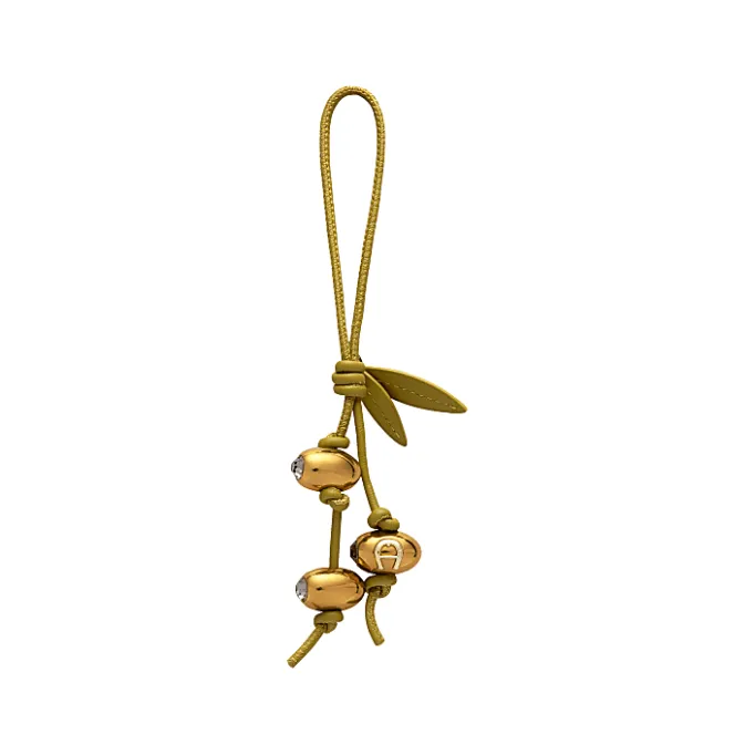 Aigner Leather Accessories-CIONDOLLINI pendant Olive