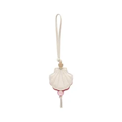 Aigner Leather Accessories-CIONDOLLINI pendant Seashell cotton white