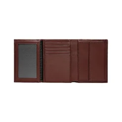 Aigner Wallets-COMBINATION WALLET antic red