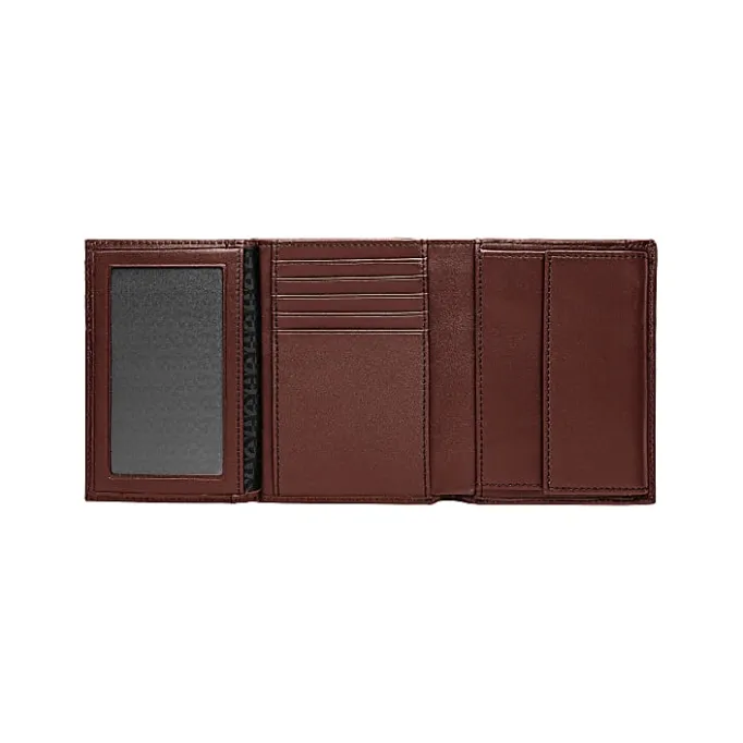 Aigner Wallets-COMBINATION WALLET antic red