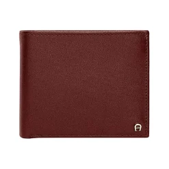 Aigner Wallets-COMBINATION WALLET antic red