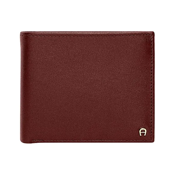 Aigner Wallets-COMBINATION WALLET antic red