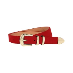 Aigner Belts-Cybill belt 2.5 cm lipstick red