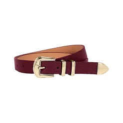 Aigner Belts-Cybill belt 2.5 cm burgundy