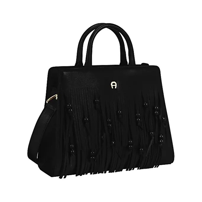 Aigner Bags-CYBILL Frangia Mini-Bag S black