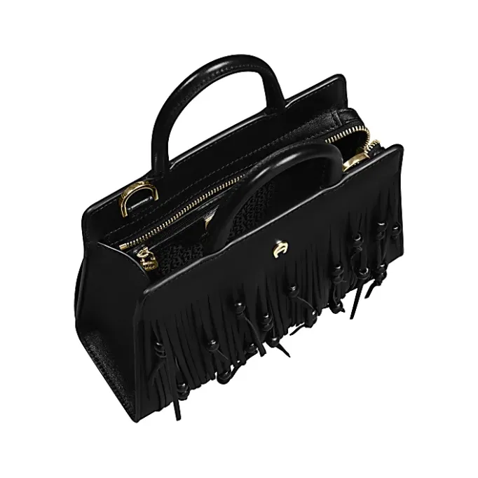 Aigner Bags-CYBILL Frangia Mini-Bag S black