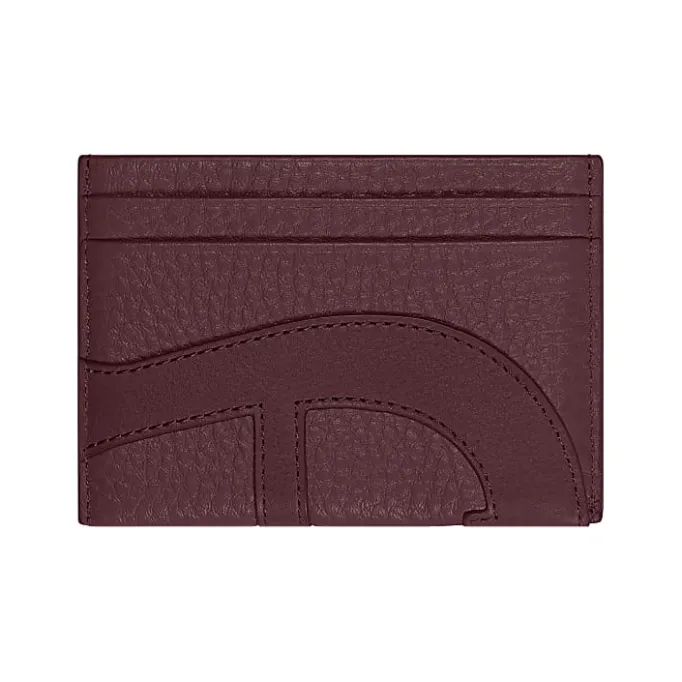 Aigner Wallets-DEBORAH card case port red