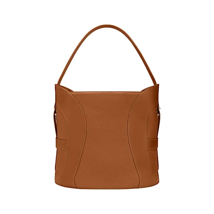 Aigner Bags-DEBORAH Hobo Bag L cognac brown