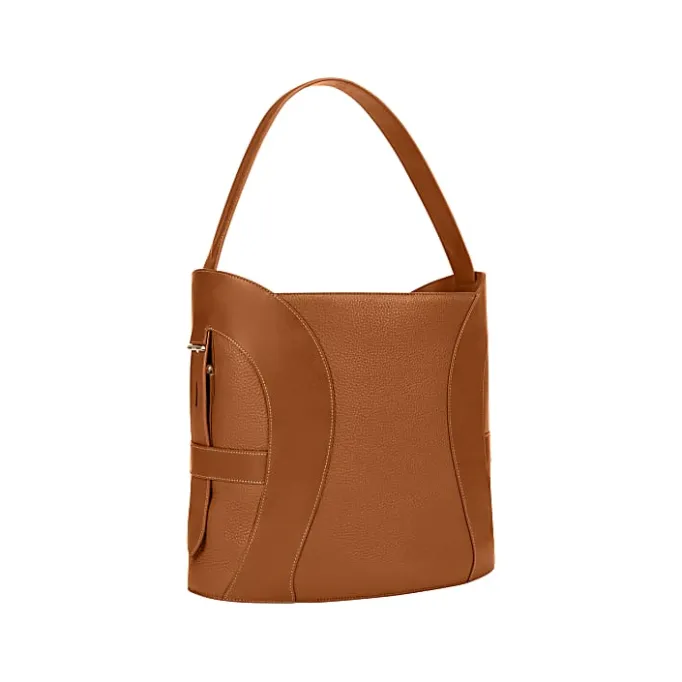 Aigner Bags-DEBORAH Hobo Bag L cognac brown