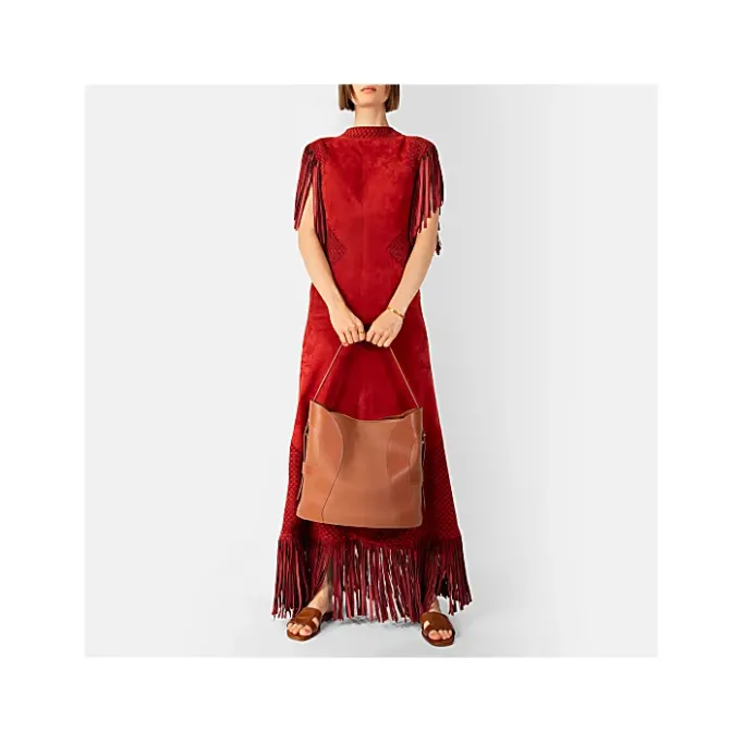 Aigner Bags-DEBORAH Hobo Bag L cognac brown