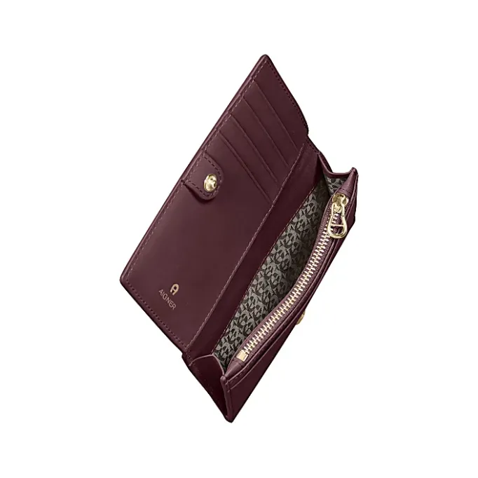 Aigner Wallets-DEBORAH wallet port red