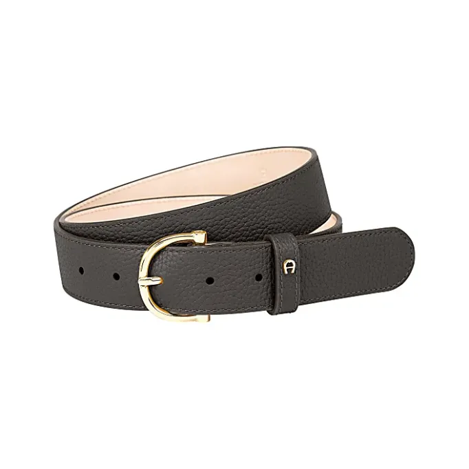 Aigner Belts-Delia Belt 3.5 cm night grey