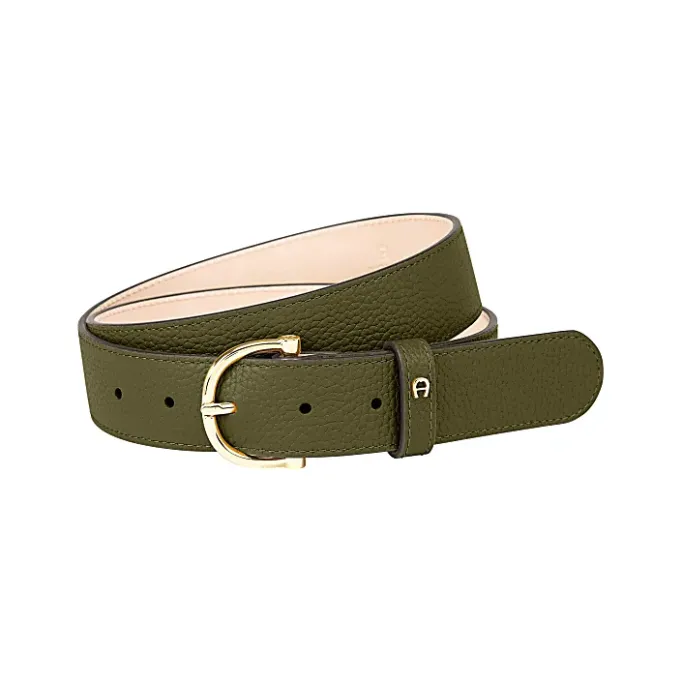 Aigner Belts-Delia Belt 3.5 cm dark olive