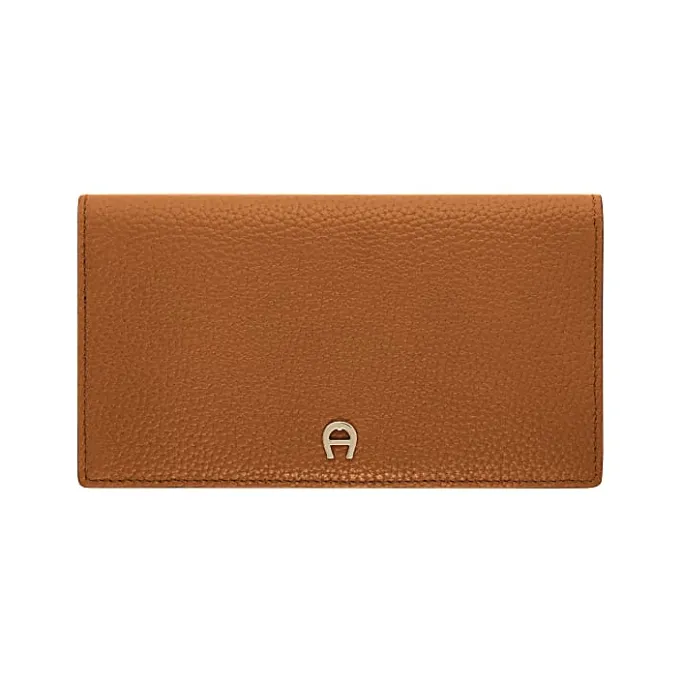 Aigner Wallets-Delia bill and card case cognac brown