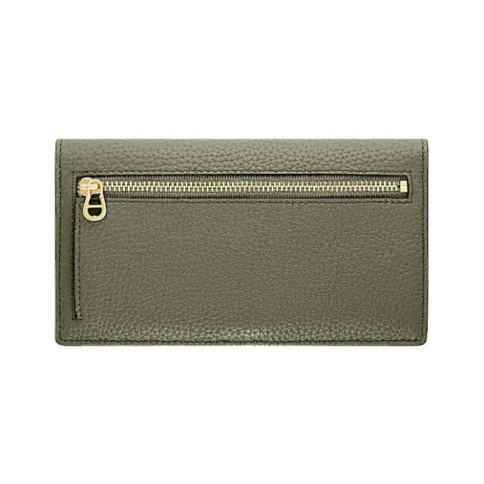 Aigner Wallets-Delia bill and card case moss green