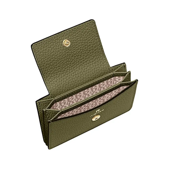 Aigner Wallets-Delia Card Case dark olive