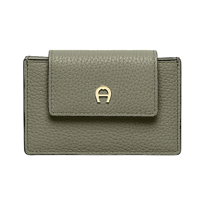 Aigner Wallets-Delia Card Case moss green
