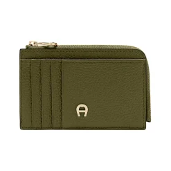 Aigner Wallets-Delia card case dark olive
