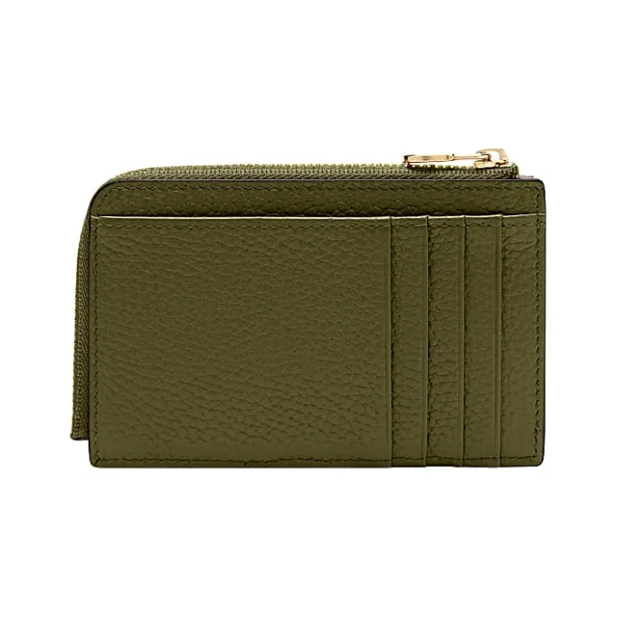 Aigner Wallets-Delia card case dark olive
