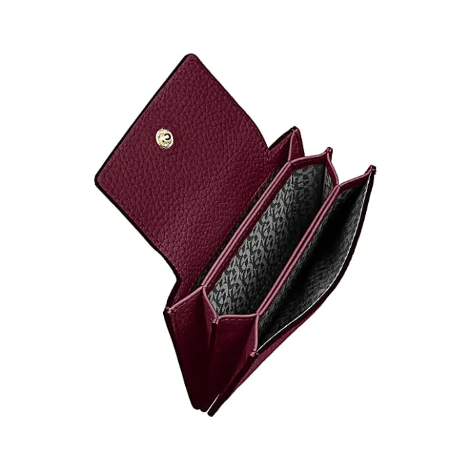 Aigner Wallets-Delia Card Case burgundy
