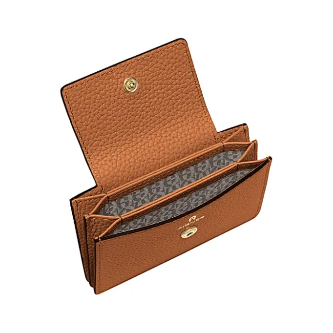 Aigner Wallets-Delia Card Case cognac brown