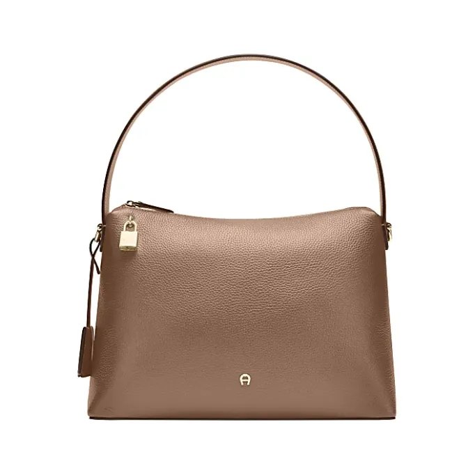 Aigner Bags-Delia hobo bag M Oat Beige